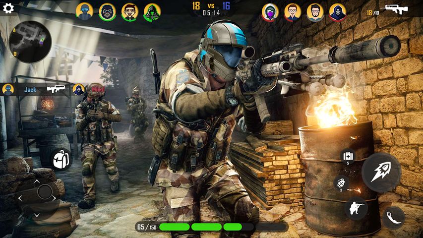 Modern Fps Gun Shooter Strike