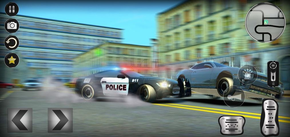 Police Car Drift شرطة الهجوله