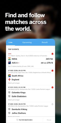 ESPNCricinfo - Live Cricket Scores, News & Videos