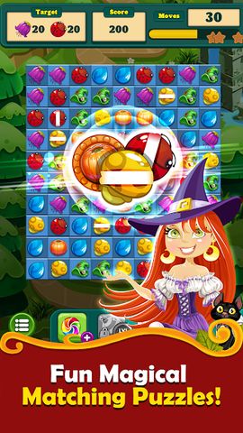 Witchy Wizard Match 3 Games