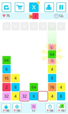Drop n Merge Blocks