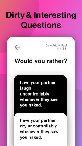 Would you Rather? Dirty Adult