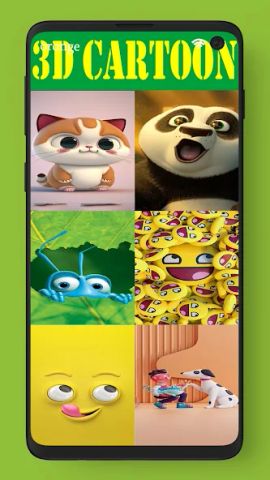 Cute Cartoon 3D Wallpaper