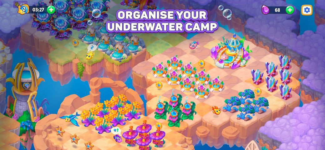 Sea Merge: Fish games in Ocean
