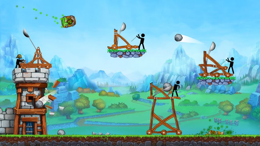 The Catapult - Stick man Throw