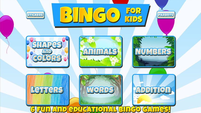 Bingo for Kids
