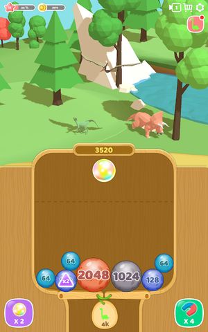 Dino 2048:Merge Jurassic World