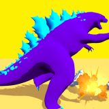 Rainbow Run - Blue Monster