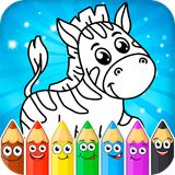 Coloring pages for children: animals