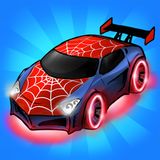 Merge Neon Car: Idle Car Merge