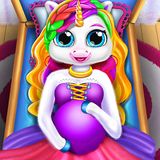 Pregnant Mom Baby Unicorn Game