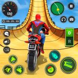 Superhero Bike Stunt 3D Games